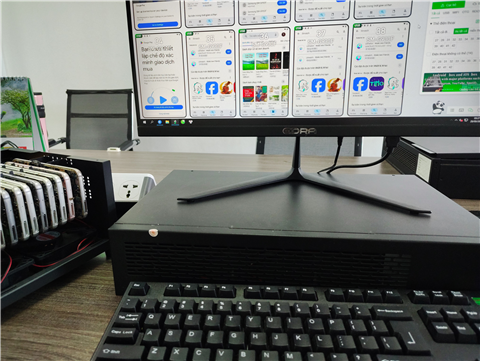 Ảnh Box Phone Farm Tại Gateway Thảo Điền – Tư Vấn Cấu Hình Và Lắp Đặt
